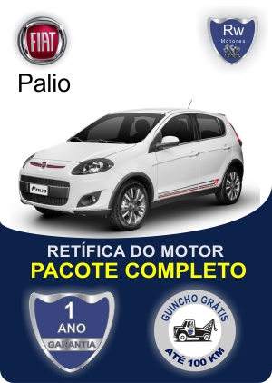 Retífica de motor Fiat Palio com garantia pacote completo Rw motores